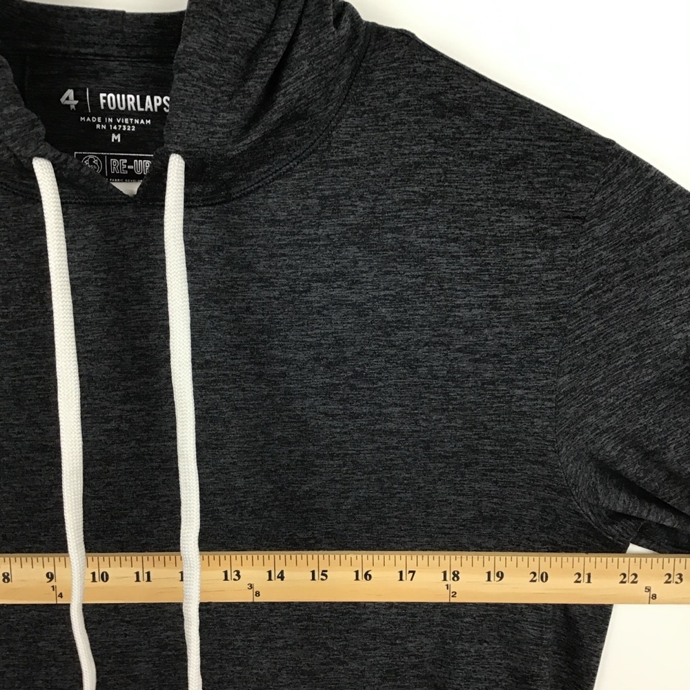 Fourlaps men’s long sleeve pullover performance hoodie medium - Picture 8 of 12